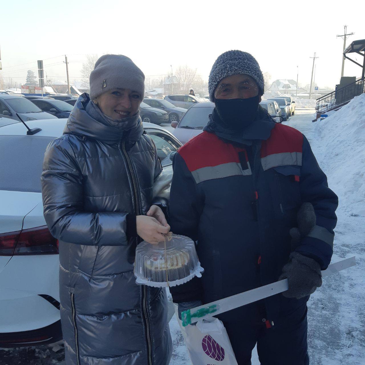 Стартовала акция «Благодарность дворнику нашего дома»